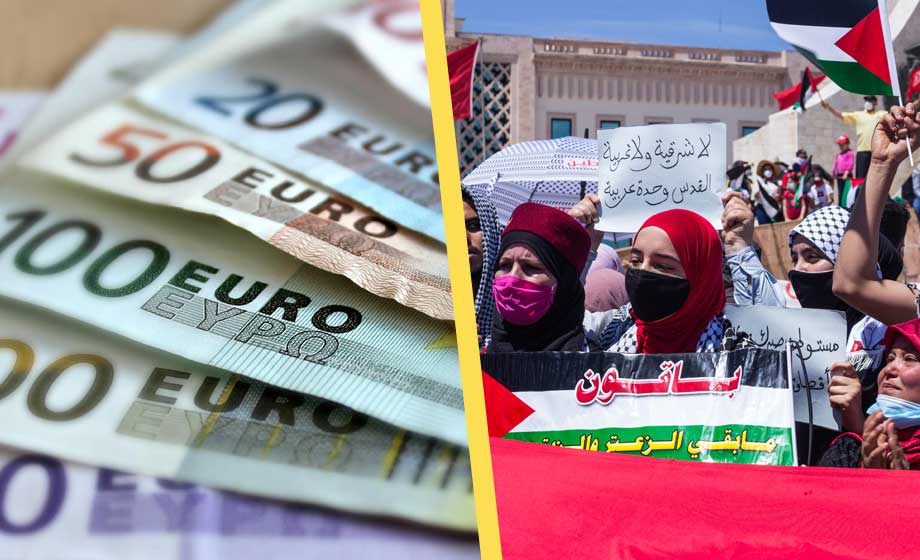 EU stryper pengar till palestinskt utvecklingsbistånd