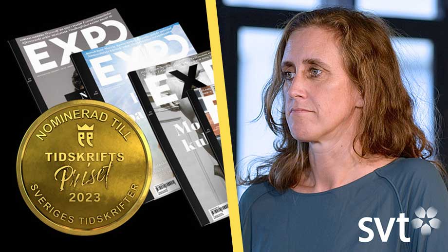 Vänsterextrema Expo får pris som ”Årets tidskrift”