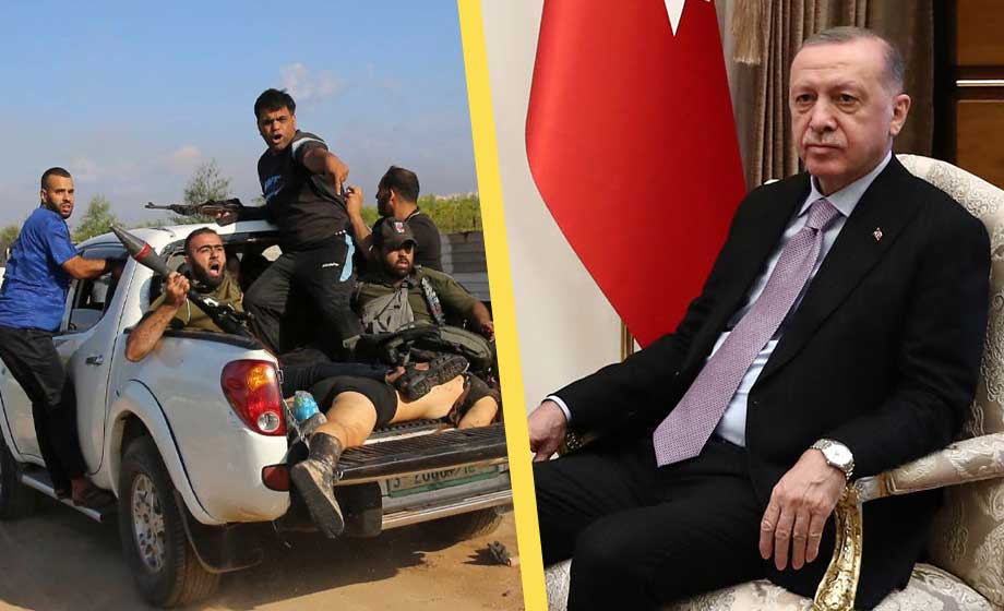 Erdogan: Hamas ingen terrorgrupp – de är ”frihetskämpar”