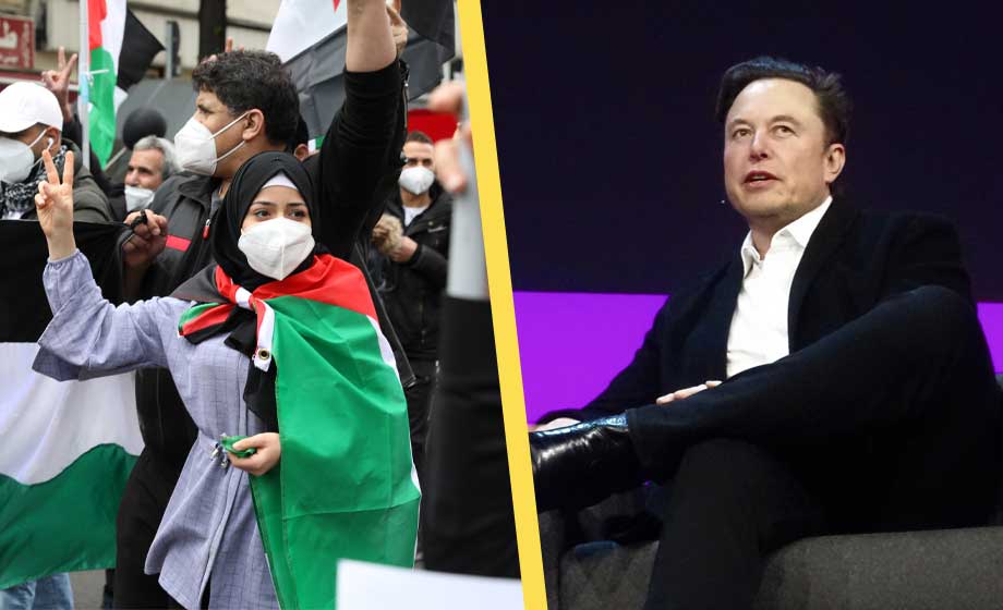 EU varnar Elon Musk för desinformation om Hamas-kriget