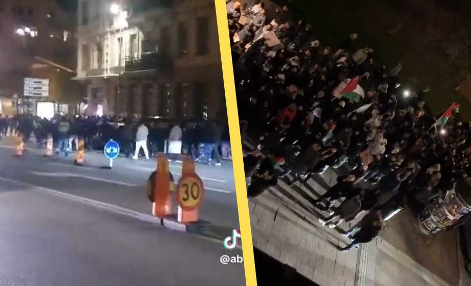 VIDEO: Här tar araber över Helsingborgs gator