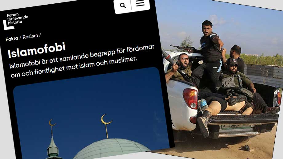 Efter Hamas massmord på judar: Nu utbildas Sveriges lärare… om ’islamofobi’