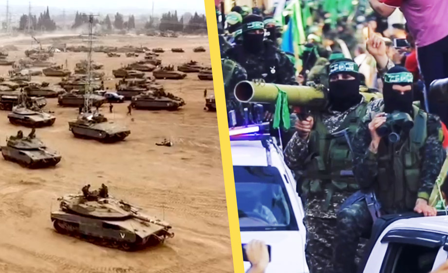 Israel: ”Hårda strider djupt in på Gazaremsan”