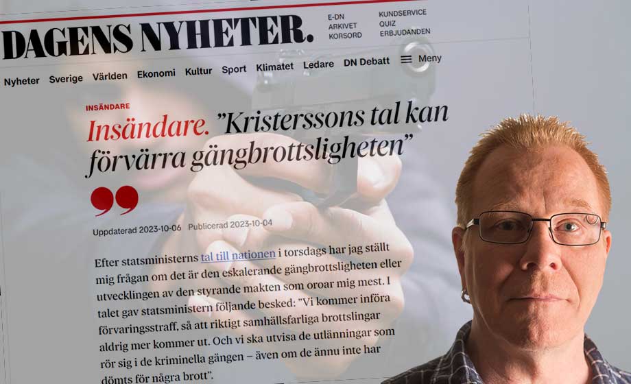 Skandal att polischef med ansvar för gängbrottslighet lajvar socialtant