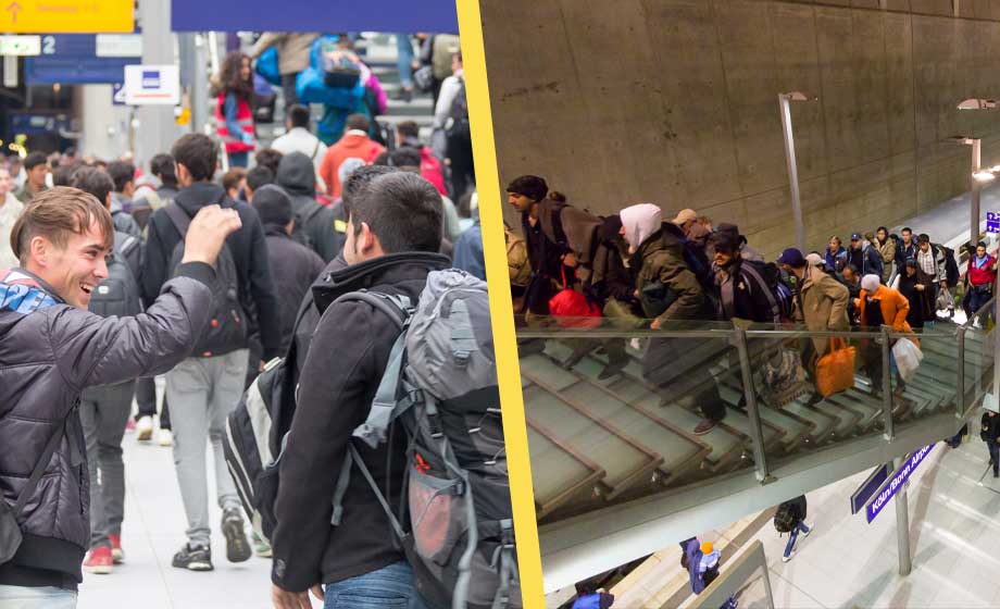 Motståndet mot massinvandring ökar i världen