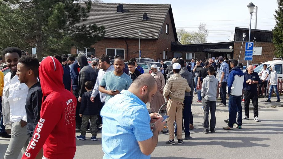 Polisen: Moskébranden inte anlagd