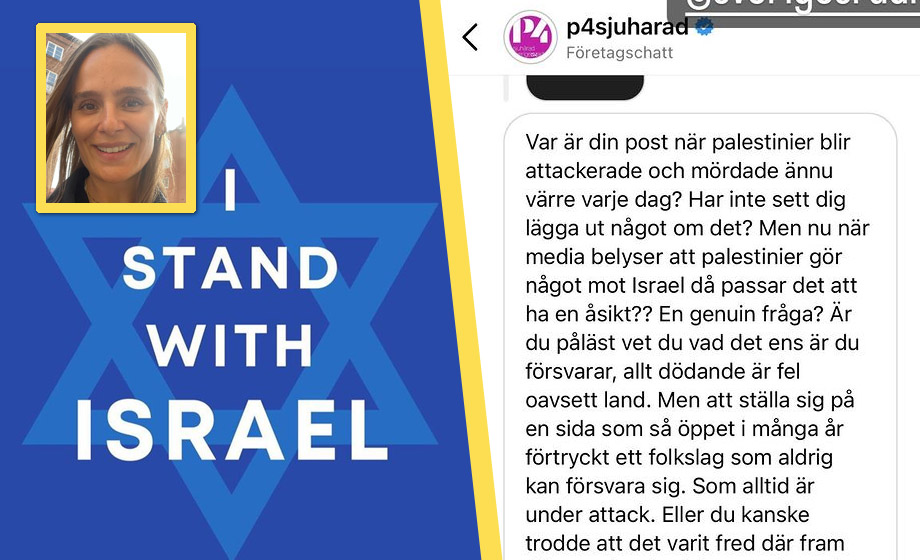 Nicole, 37, uttryckte stöd för Israel efter terrorn – blev utskälld av Sveriges radio