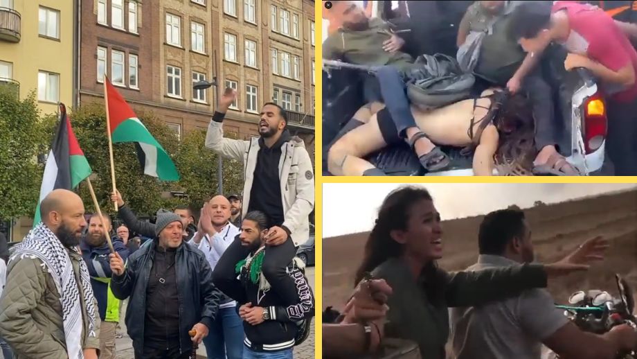 Palestinier i Sverige hyllar terrorn: ”Åh Allah – slit sönder dem”