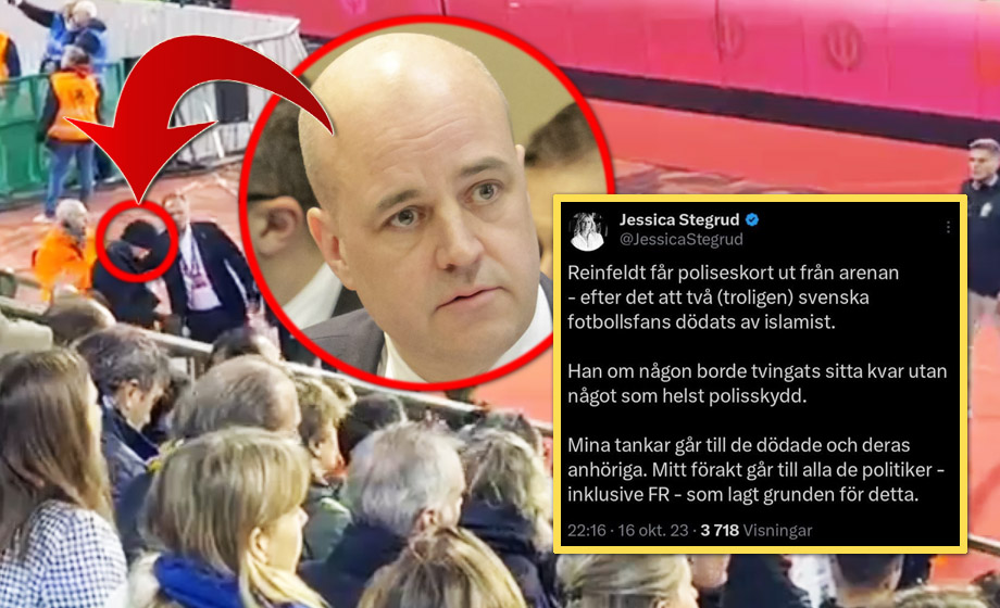 Kritikstorm mot SD-politiker som ifrågasatte specialbehandling av Reinfeldt vid terrordåd