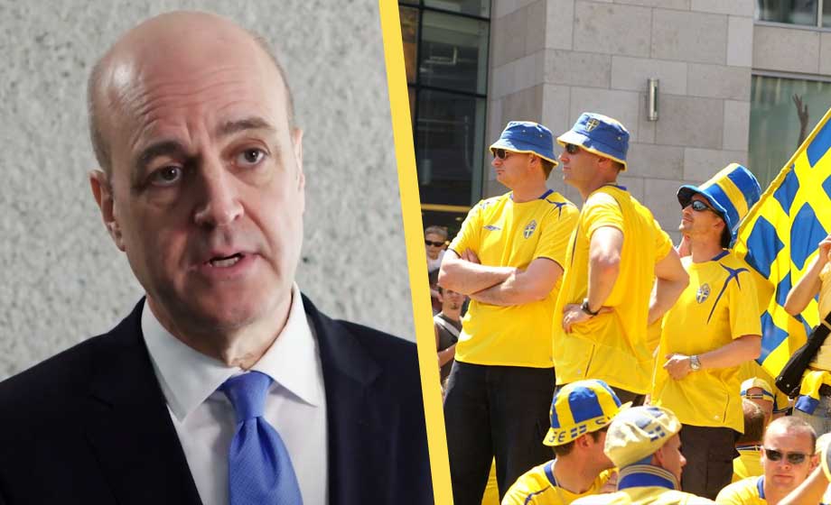 Reinfeldt: Landslagströjan muslimernas tröja också