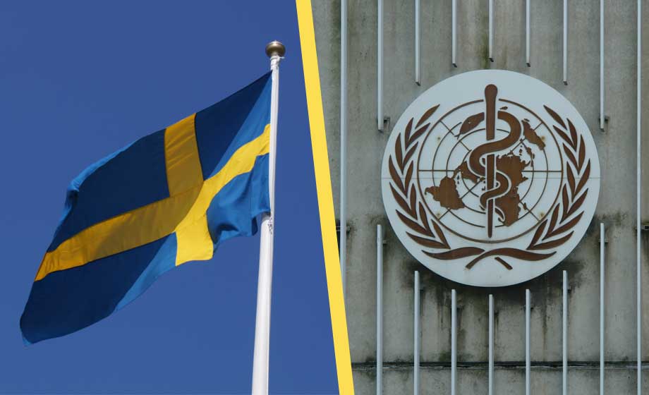 Därför bör Sverige lämna Världshälsoorganisationen