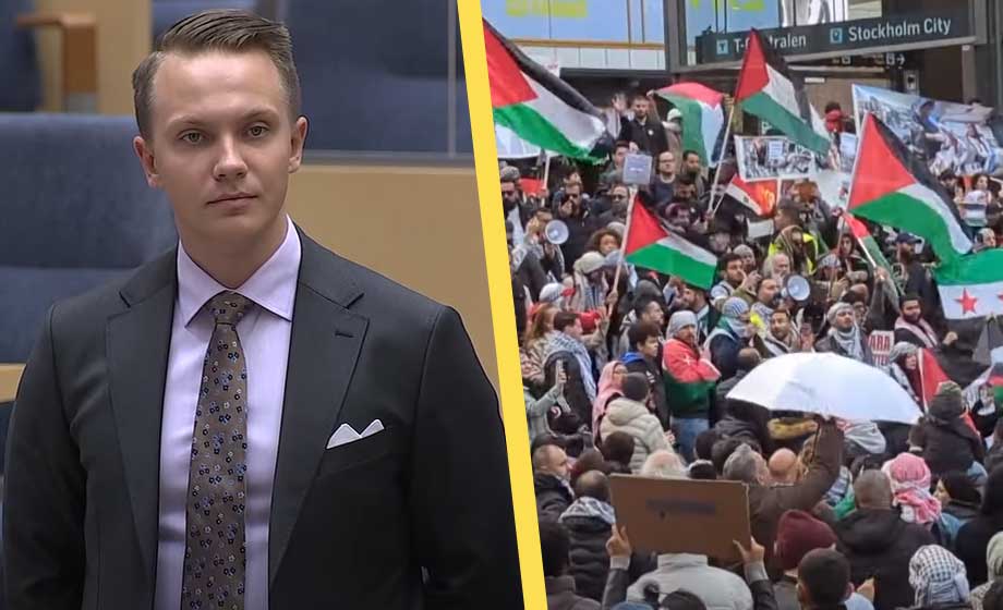 SD uppmärksammar judehatet hos vänsterpolitiker