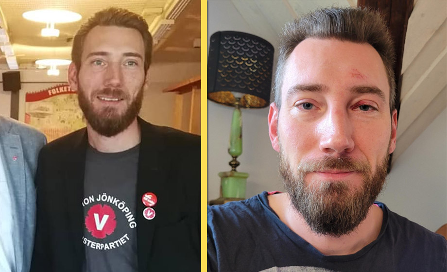 V-toppen om rånmisshandeln: ”De hade mörka kläder på sig”