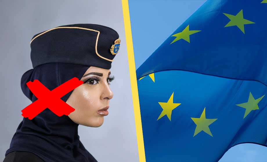 EU-domstolen: Offentliganställda kan förbjudas bära hijab