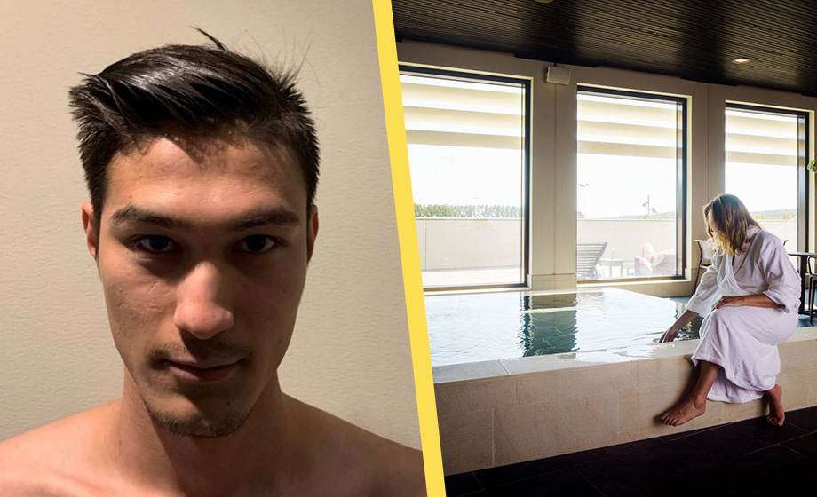 Ensamkommande Mahdi om tafsandet i bubbelpoolen: ”Försökte lära mig simma”