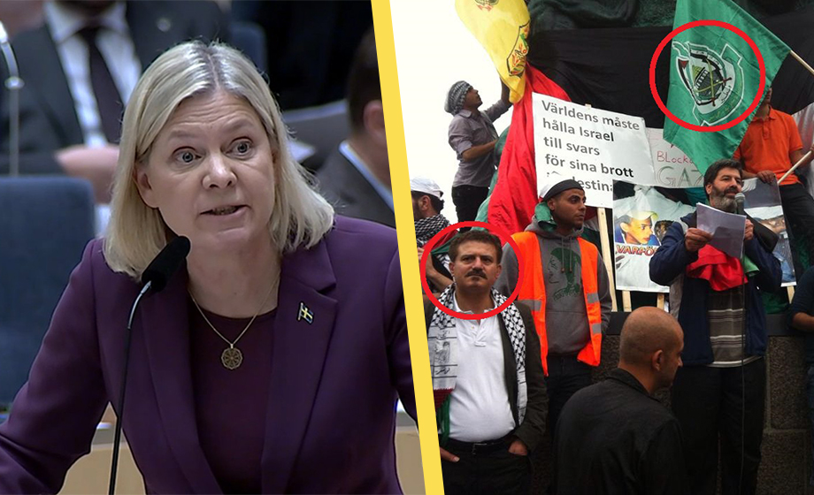 Se Anderssons gråt-teater i riksdagen: ”Anklagar du Jamal Hamas för att vara terrorromantiker?”