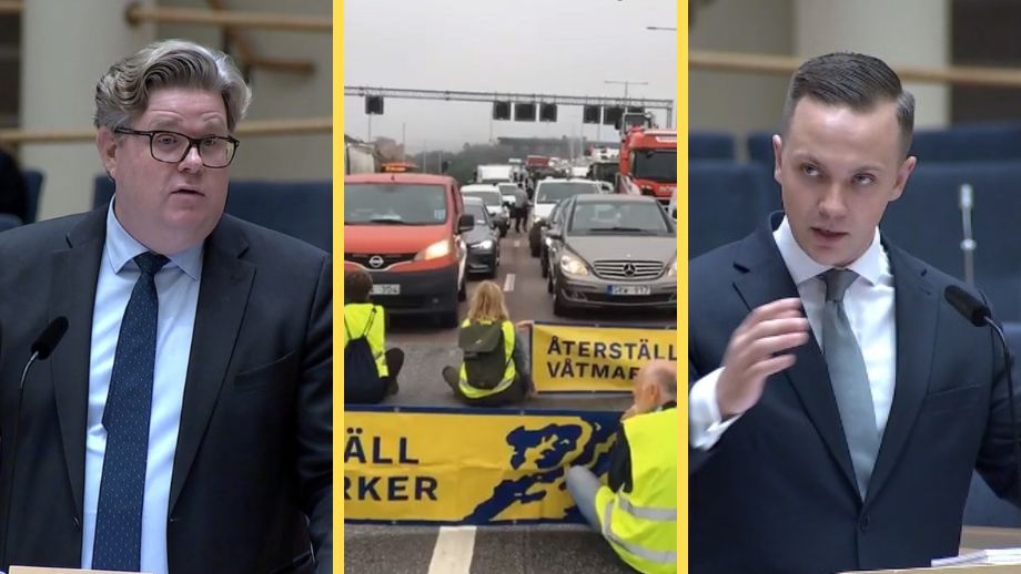 Vill justitieminsitern agera hårdare mot klimatextremisterna?