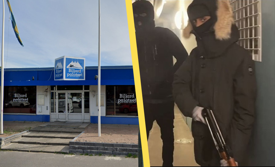 ”Fel man” sköts på biljardhall i Malmö