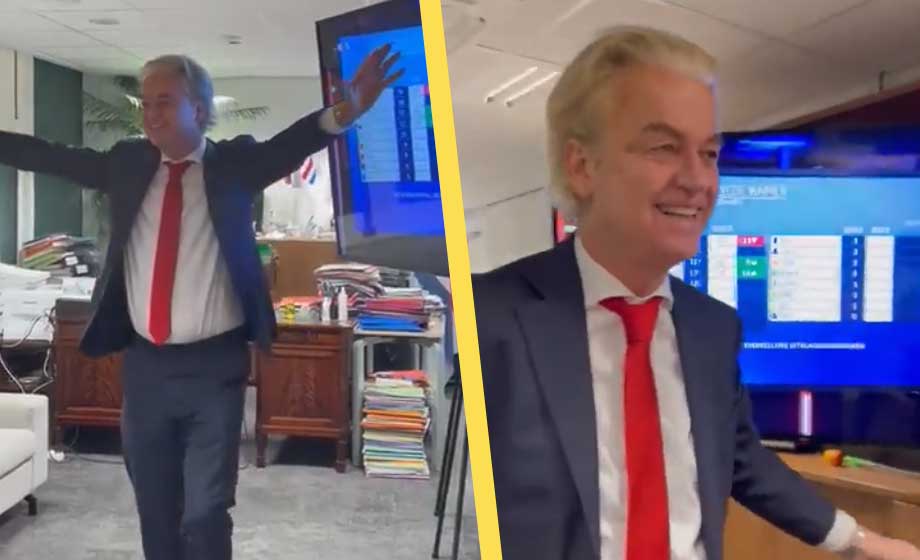 Geert Wilders segrare i nederländska valet