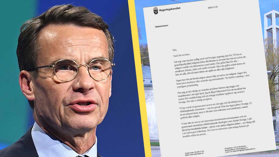 Statsministerns besked till moskéerna: ”Viktigt att svenska muslimer känner sig trygga”