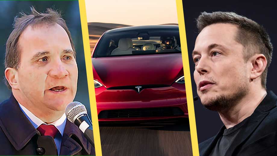 Löfvens fack-attack mot Elon Musk och Tesla baktände