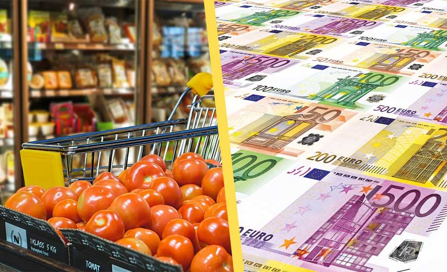 Matpriserna i EU fortsätter att öka