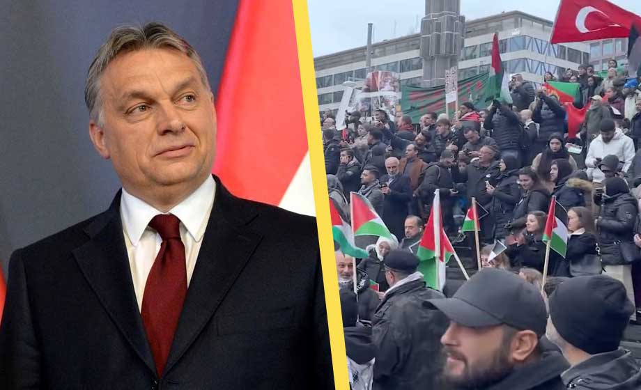 Orban sågar västeuropeisk migrationspolitik – vill inte ha ’mini-Gaza’ i Budapest