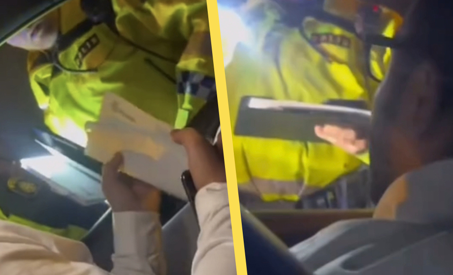 VIDEO: Se när polis tröttnar på gapiga invandrare: ”Nu håller du käften”