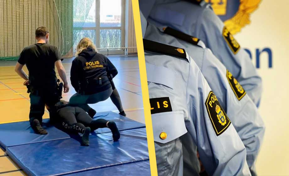 Polisstudenter varnas och stängs av