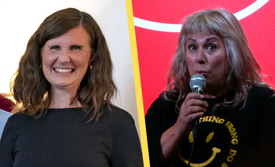 Märta Stenevi ger stöd till konstnärs antisemitiska påståenden