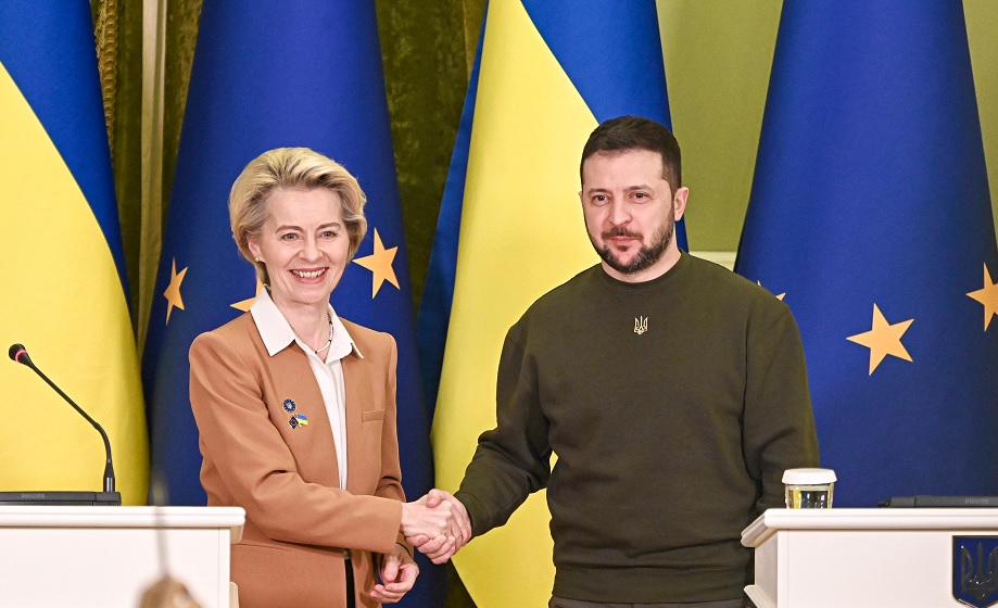 Ukraina ett steg närmare EU-medlemskap