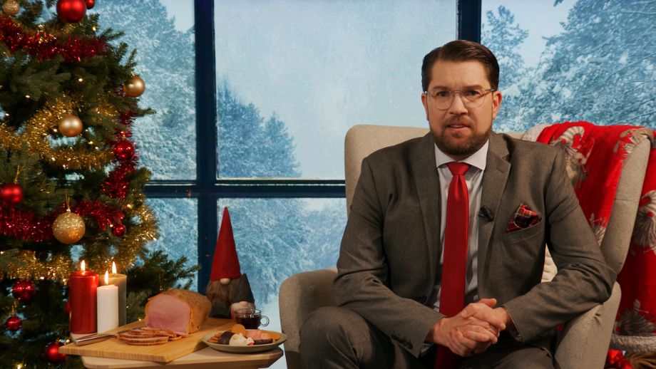 Se Jimmie Åkessons jultal