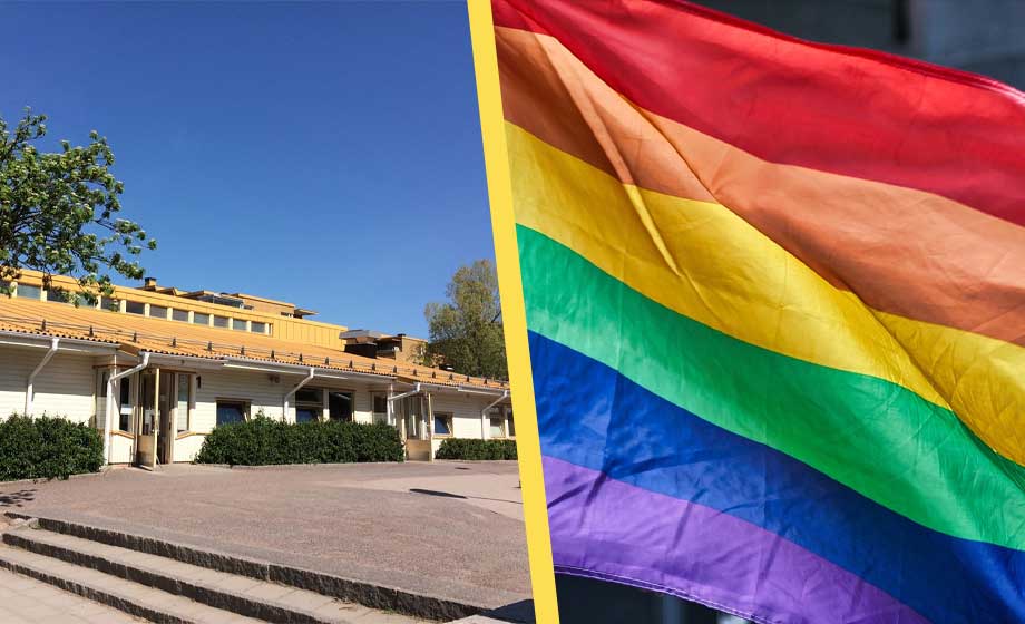 Skola tog ned regnbågsflaggor – personalen rasar: ”Allas lika värde”