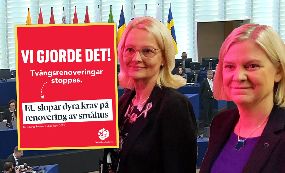 ”Era förbannade lögnare” – S anklagas för att ljuga om tvångsrenoveringar av villor