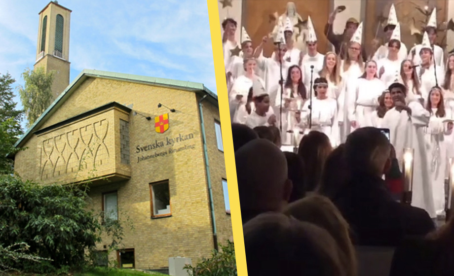Skola och kyrka höll luciafirande med gangsterrap: ”Eyy, eyy mannen”