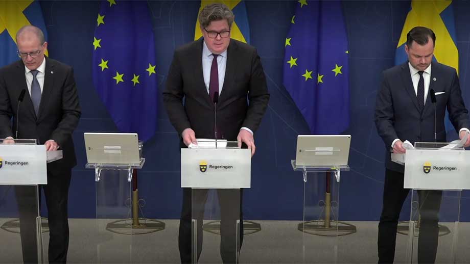 Regeringen: Fängelseplatser ska upphandlas utomlands