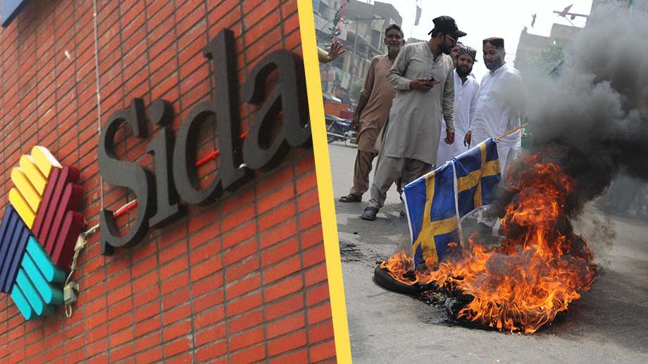 130 miljarder i svenskt bistånd till länder som hatar Sverige