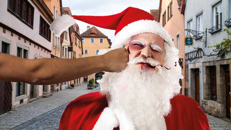 Gäng attackerade tomte: ”Vi är muslimer och det här är vårt land”