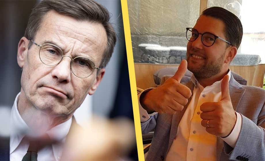 SD större än regeringspartierna – M backar