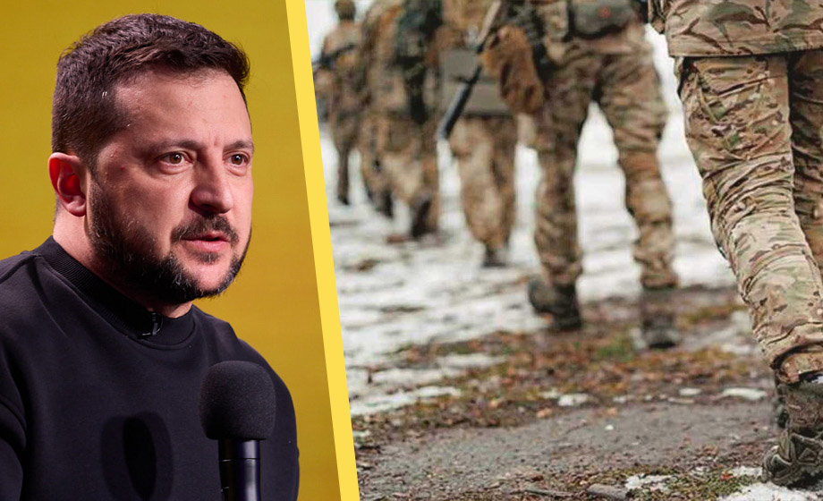 Zelenskyj planerar mobilisera ytterligare halv miljon