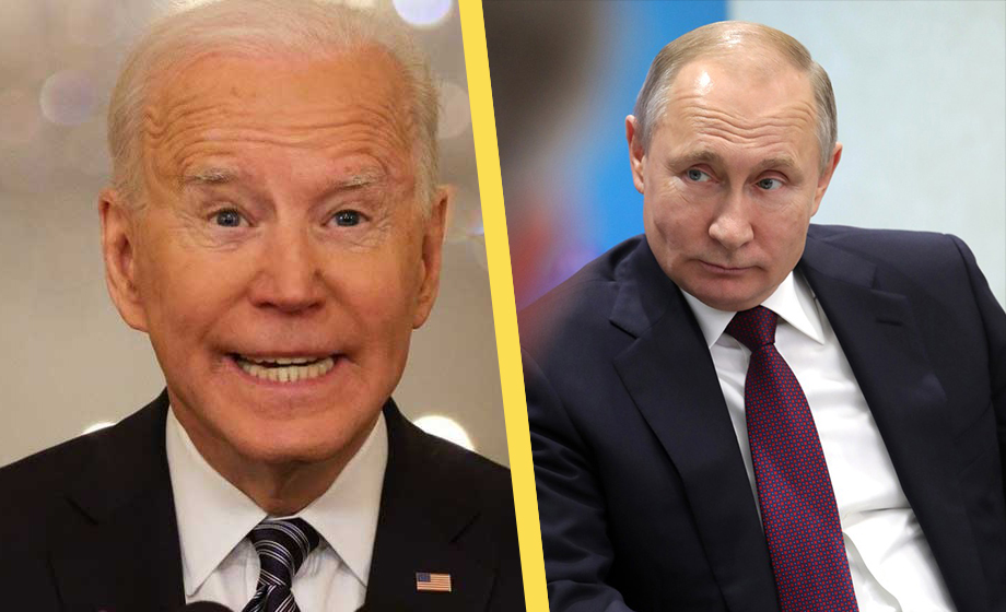 Biden öppnar för krig mot Ryssland: Putin måste stoppas