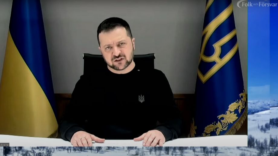 Zelenskyjs förslag på Folk och Försvar: Europa behöver vapenindustri
