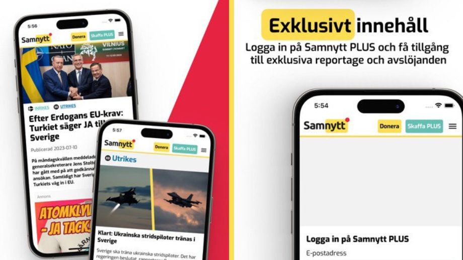Annonsfri-prenumeration blir BÄTTRE – Samnytt lanserar app