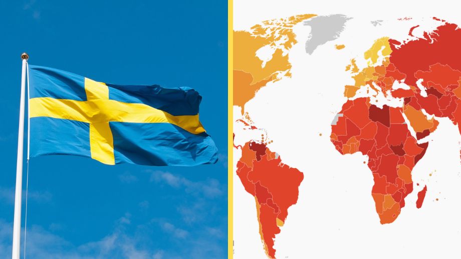 Sverige tappar i korruptionsranking – stor invandring från de värsta länderna