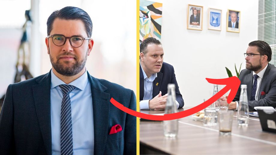 Åkesson bygger relation med israeliska regeringen