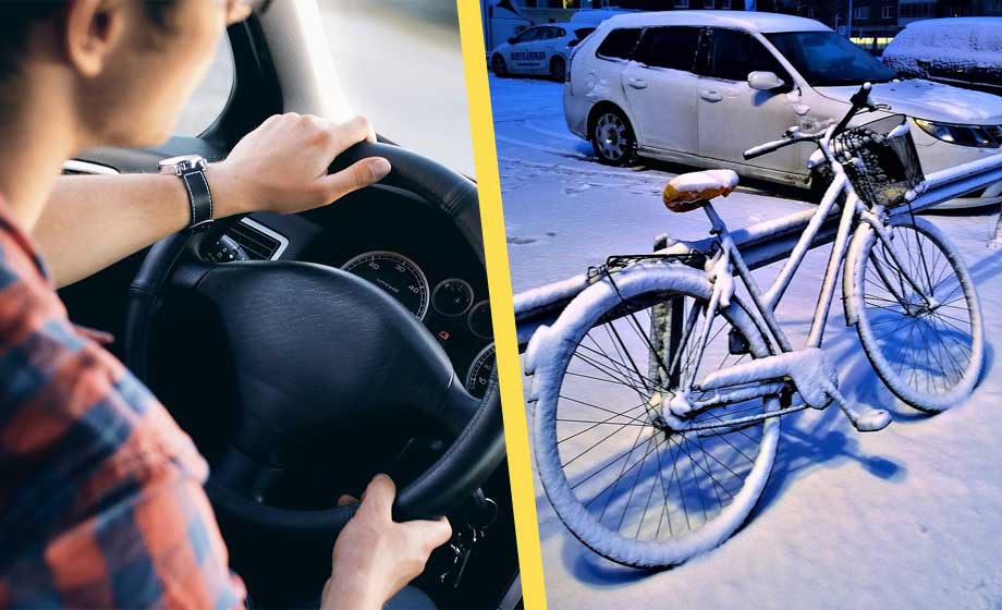 Studie ska ta reda på varför vissa föredrar bilen framför cykeln