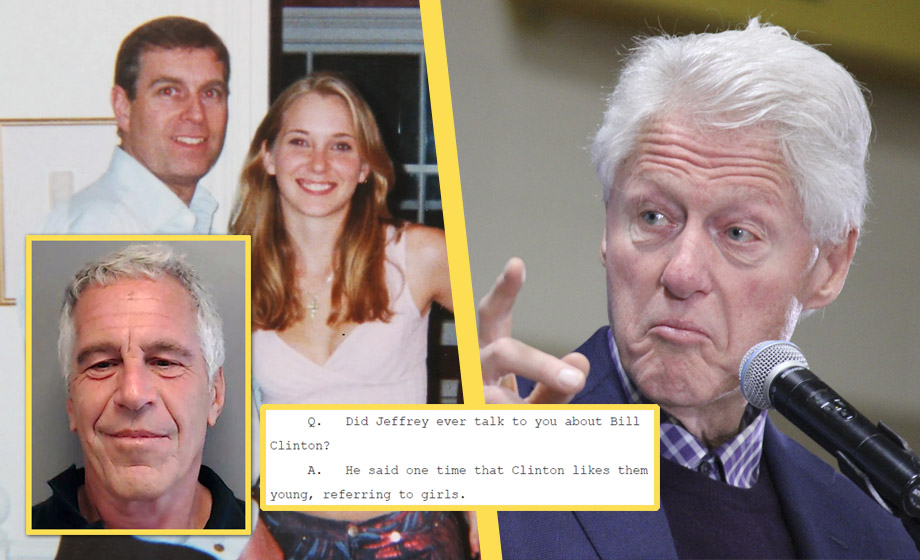 Bill Clinton omnämns i Epstein-mål – ”gillar dem unga”