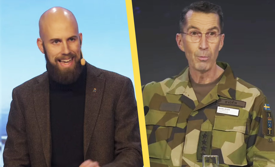 Regeringen och Försvarsmakten: ”Det kan bli krig i Sverige”