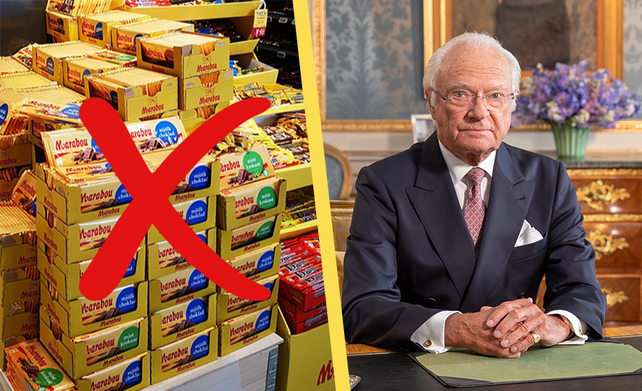 Ukraina uppmanade till bojkott – nu dumpar kungahuset Marabou