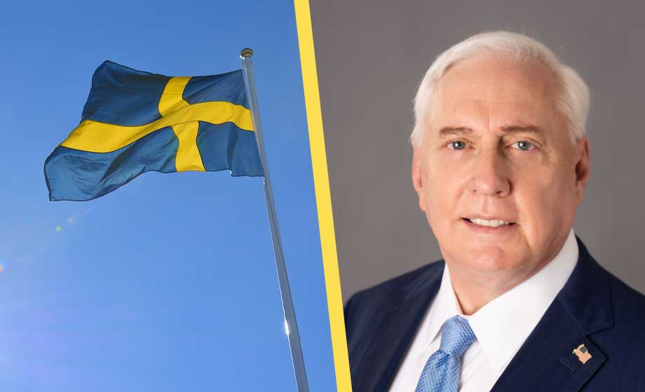 Amerikansk toppmilitär: Svenska folket är får